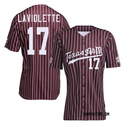 Women's Jace LaViolette Texas A&M Aggies Replica Maroon Baseball Jersey